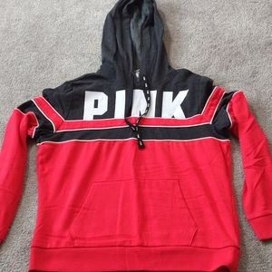 NWOT women's pink pullover hoodie